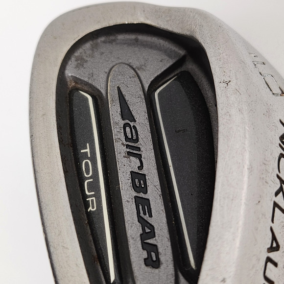 Nicklaus Air Bear Tour Single 9-iron Steel Crank Shaft Regular 36" Training Grip - Picture 6 of 12